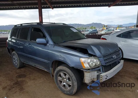 2003 Toyota Highlander V6 из США, поврежденный, VIN JTEGF21A530115970